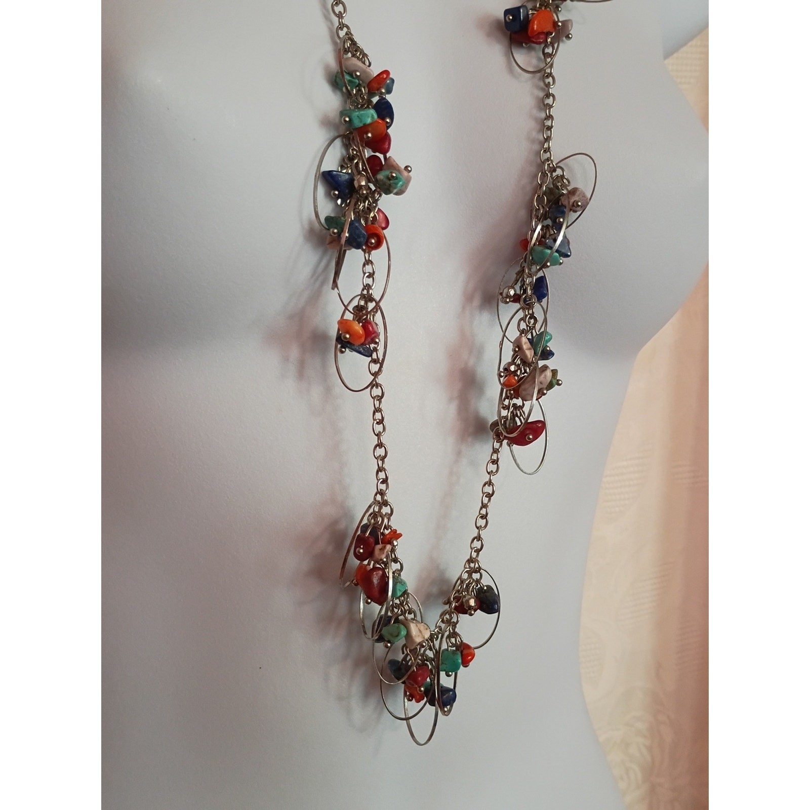 Multicolor Bead Whimsy Necklace