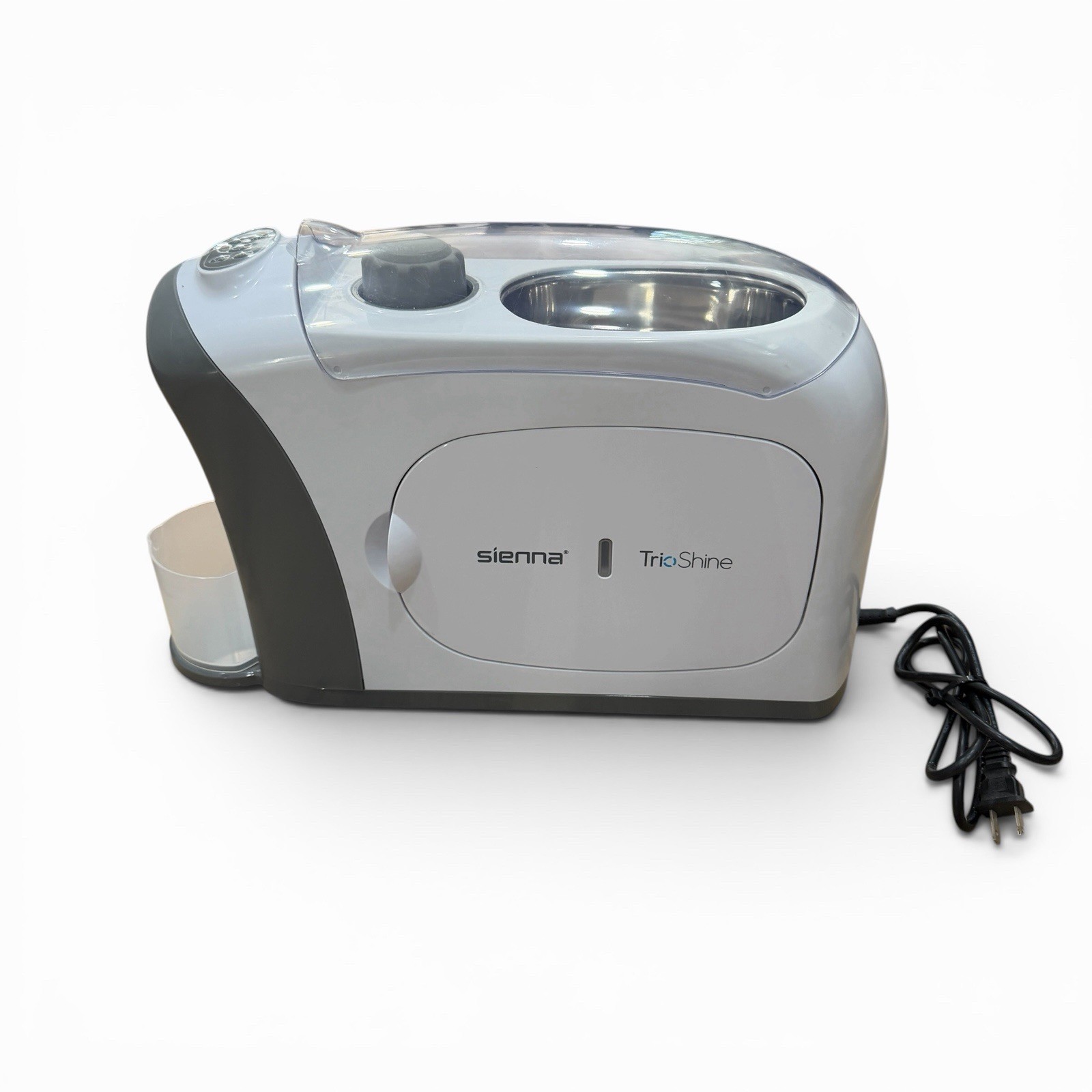 Sienna TrioShine 3 in 1 Ultrasonic Jewelry Cleaner White Sanitizer