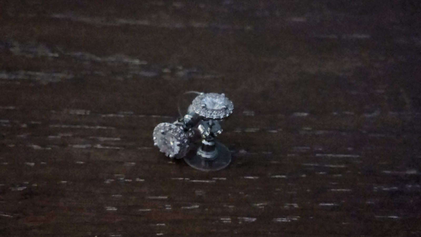 GRA Certified Moissanite Stud Earrings Round Cut Sparkling Screw Back Jewelry