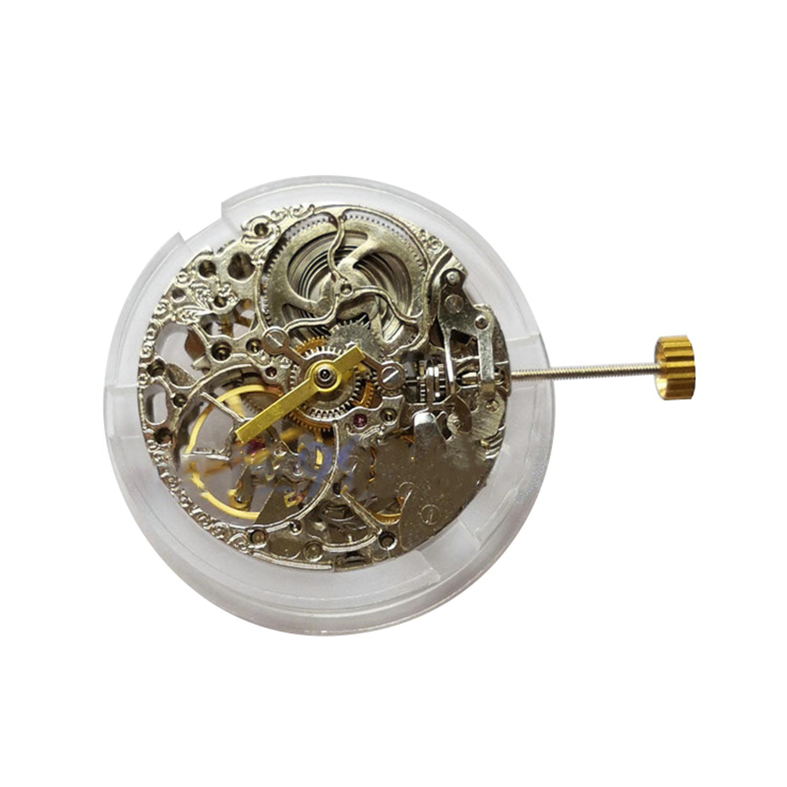 26mm 3-Hand Skeleton Automatic Mechanical Winding Watch Movement For Miyota 8205