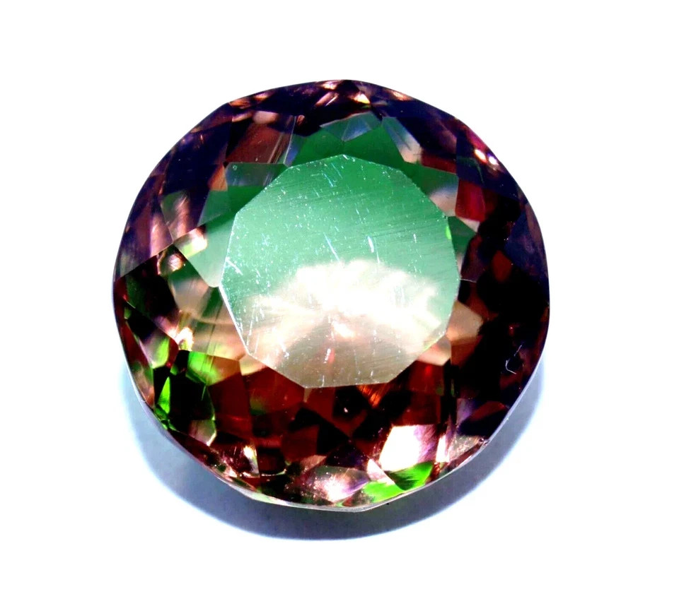 100+ Ct Certified Zultanite Gemstone Round Cut 7-Color Change Turkey Free Gift