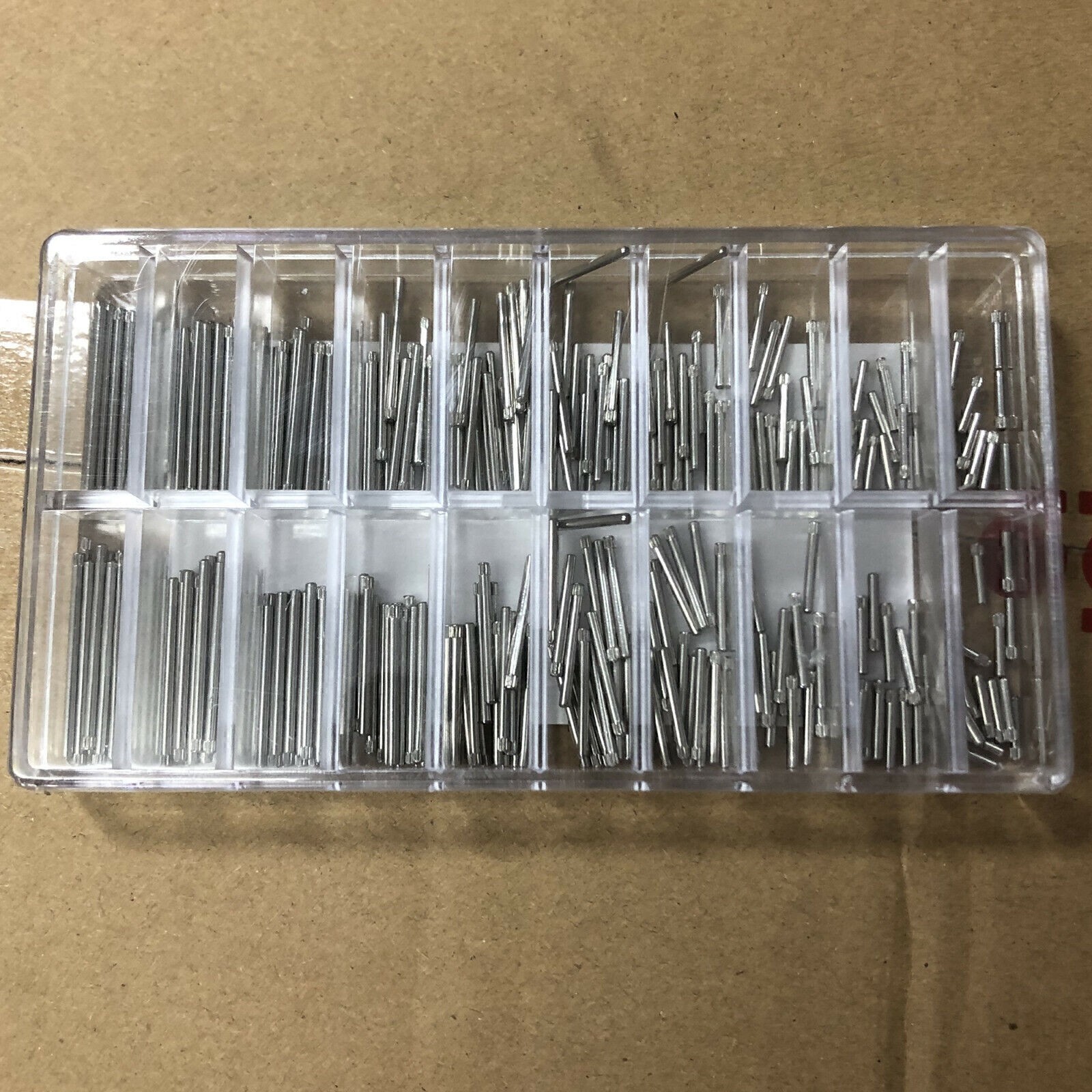 1.3mm 1.4mm Thick Steel Knurled Bar 8mm~26mm Watch Band Bracelet Link Pin
