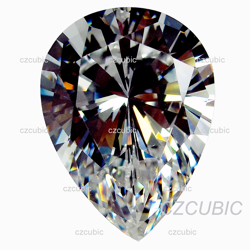SUPER EXCELLENT QUALITY PEAR SHAPE CUBIC ZIRCONIA LOOSE STONES in U.S.A SHIPPER