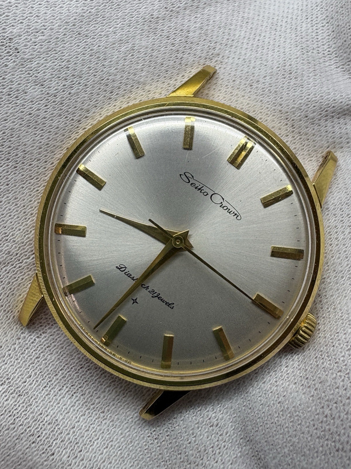 SEIKO Crown J15003 Vintage 1963 Hand-Winding Men’s Watch Overhauled Japan