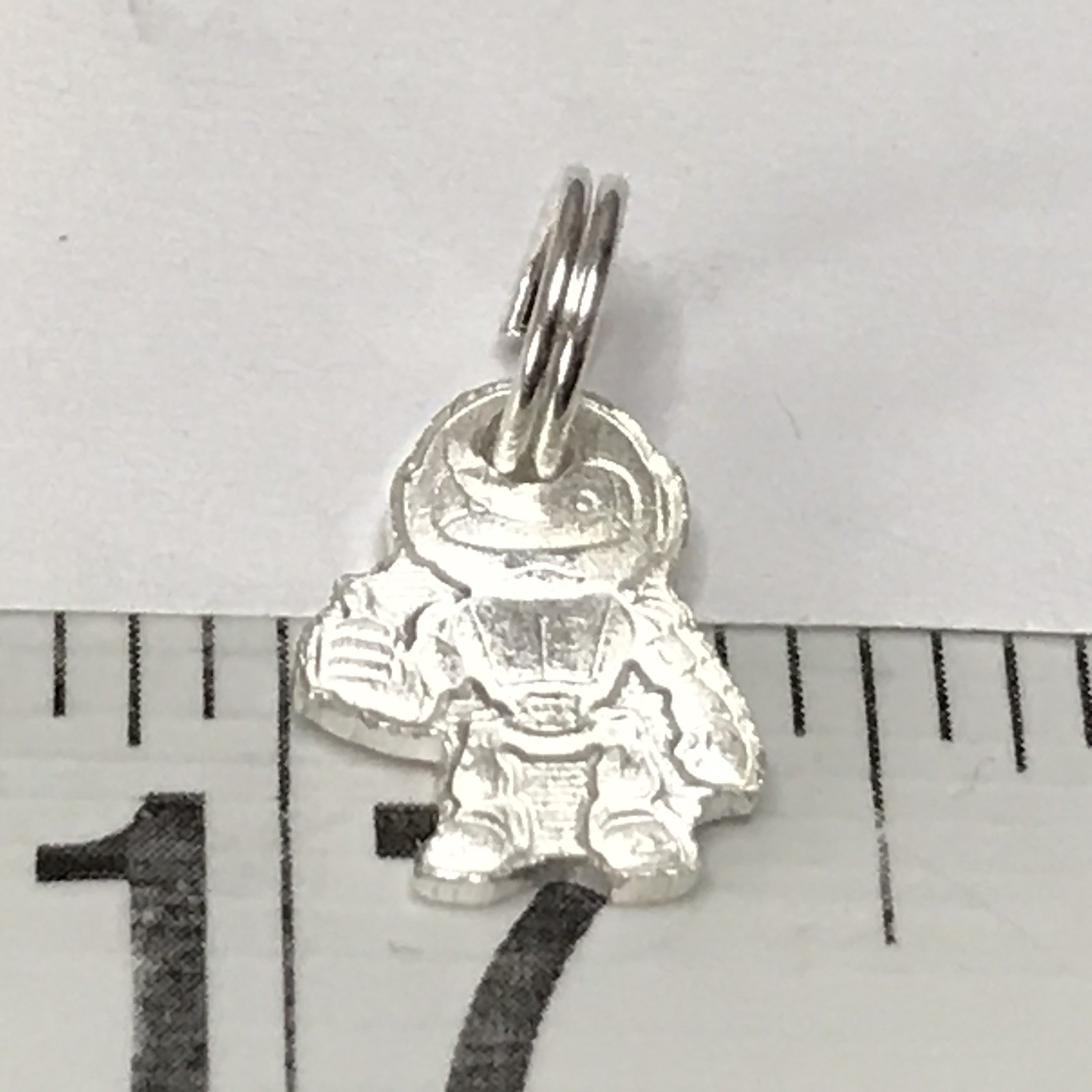 1gram .999 Pure Silver Spaceman Jewelry CHARM/PENDANT