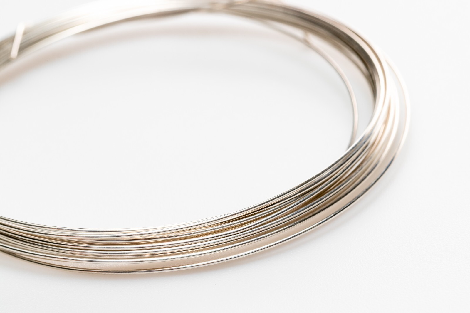 925 Sterling Silver wire Dead Soft Round 10 12 14 16 18 19 20 22 24 26 28 30 Ga