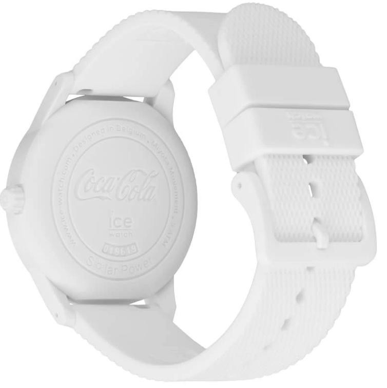 ICE-WATCH Coca-Cola Solar White Watch ICE-019619 Limited Edition 40mm
