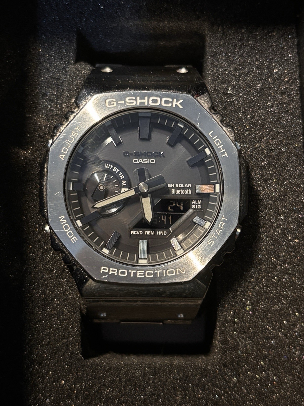 Casio G-SHOCK Bluetooth Tough Solar Analogue/Digital GMB2100D-1A Full Metal