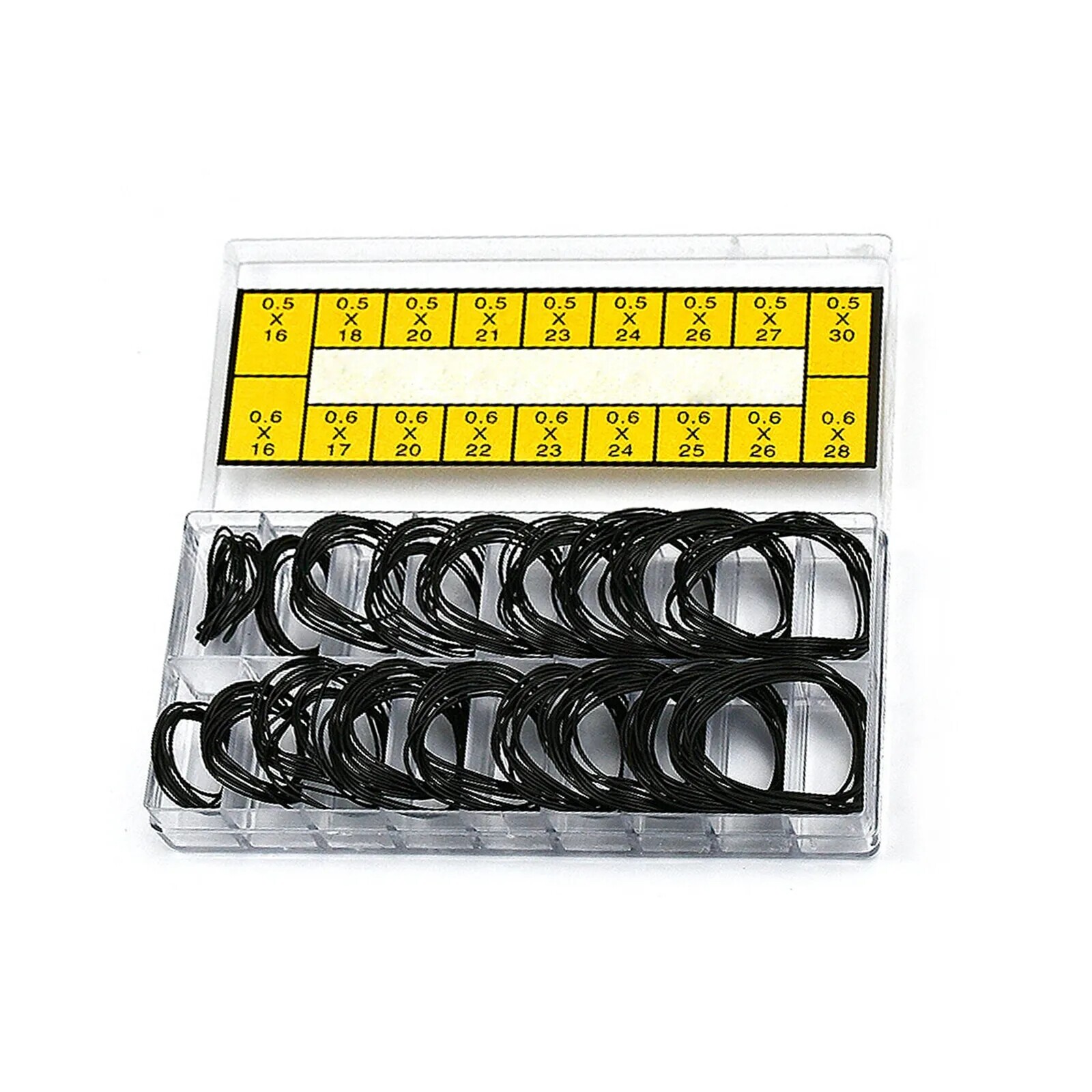 1 Box of Rubber Watch Case Gasket Watch Seal Washers Watch Back Gaskets Kit
