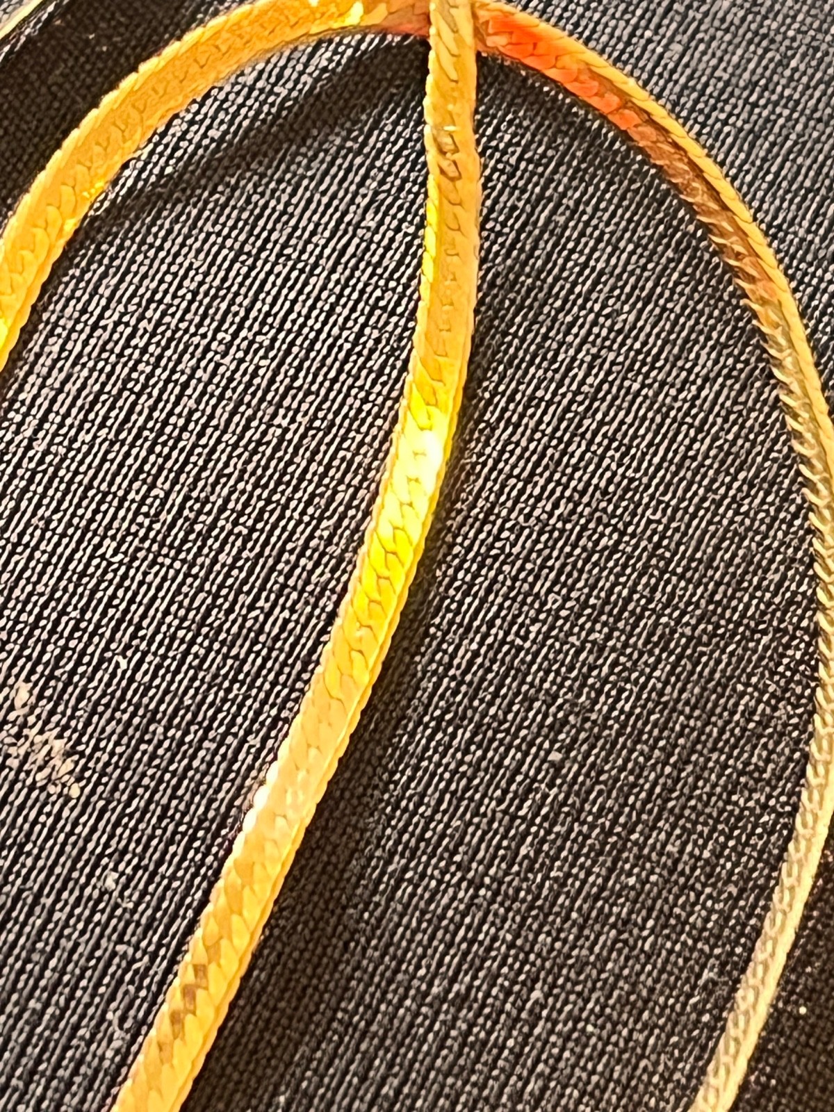 14KT Yellow Gold Chain Necklace 20” Italy 2 grams Tested