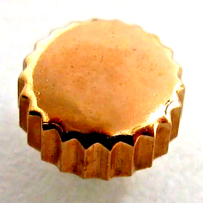 Watch Crown Gold Waterproof Beveled Flush Post 2.5mm-5.5mm watch part SEE LIST
