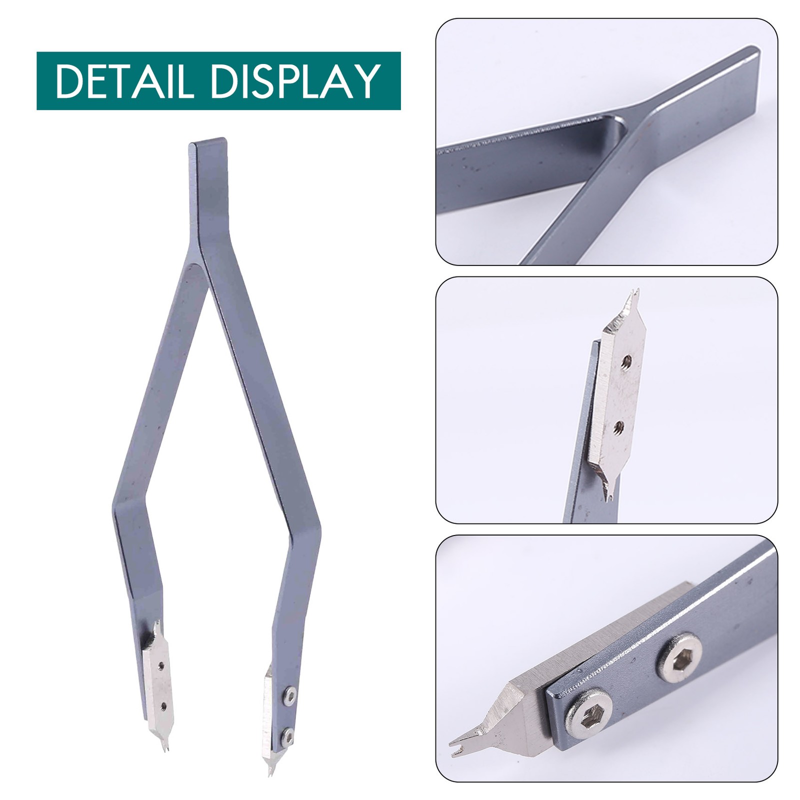 Stainless Steel 7825 V Type Watch Spring Bar Tweezers for Watch Repair S2S64154