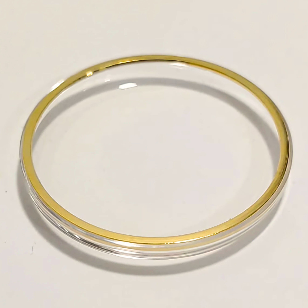 Crystal Generic Dome Acrylic Watch Plexi Glass with Tension Ring (Armoured) 2PCS