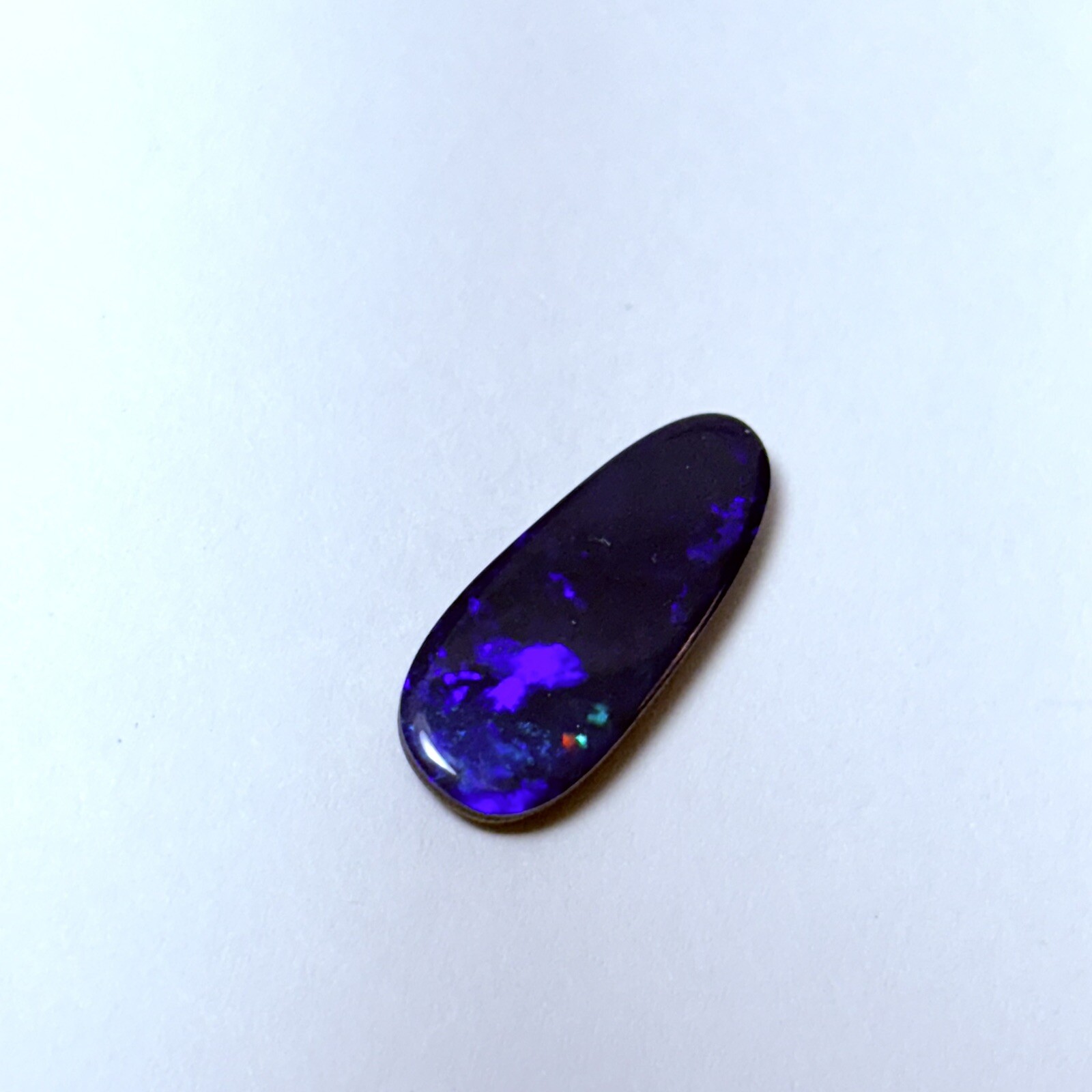 2.70ct Australian Boulder Opal Doublet Loose 16.2mm 0.55g