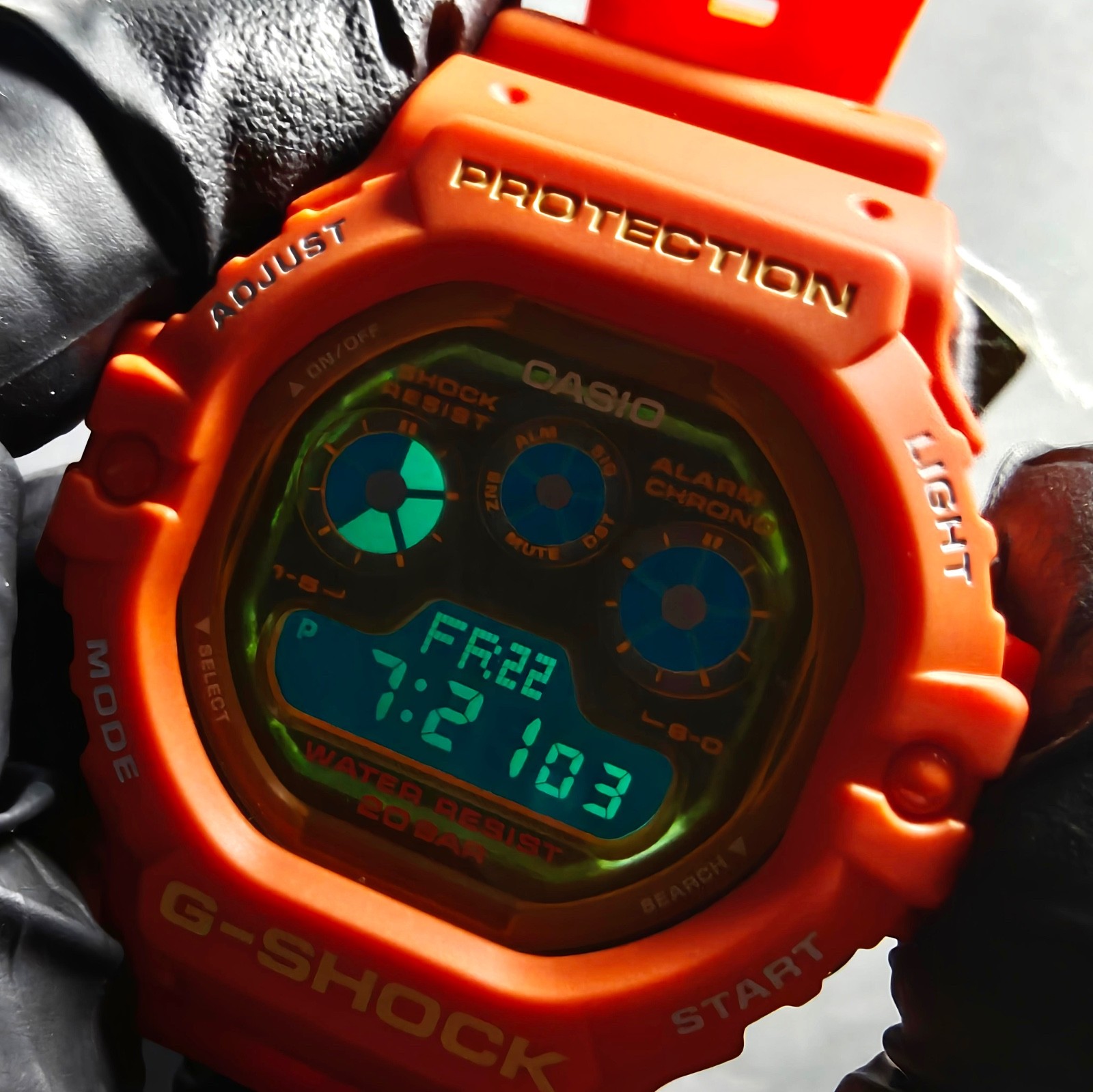 Casio G-Shock – DW-5900TS-4DR (LIMITED EDITION ORANGE, MINT)
