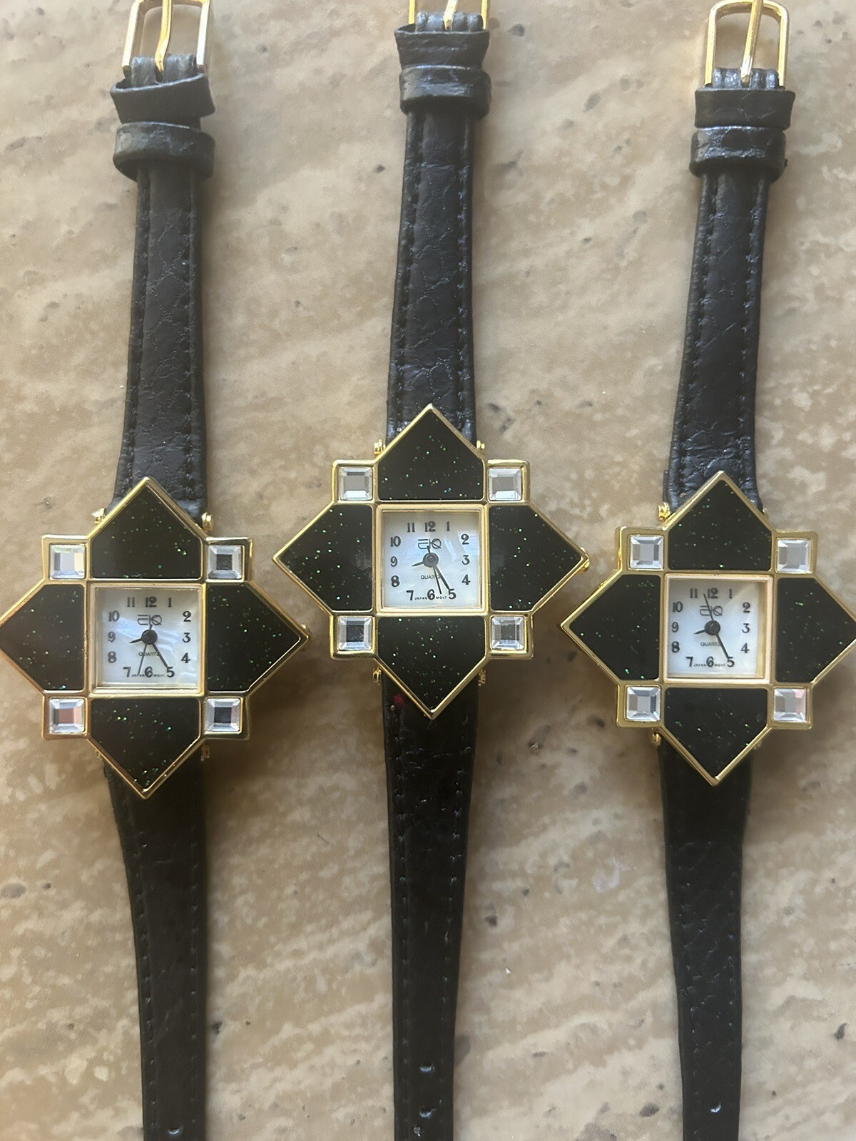 Buyer gets all 3 New EKO Japan Quartz Watches-keeps Perfect Time-USA Vendor