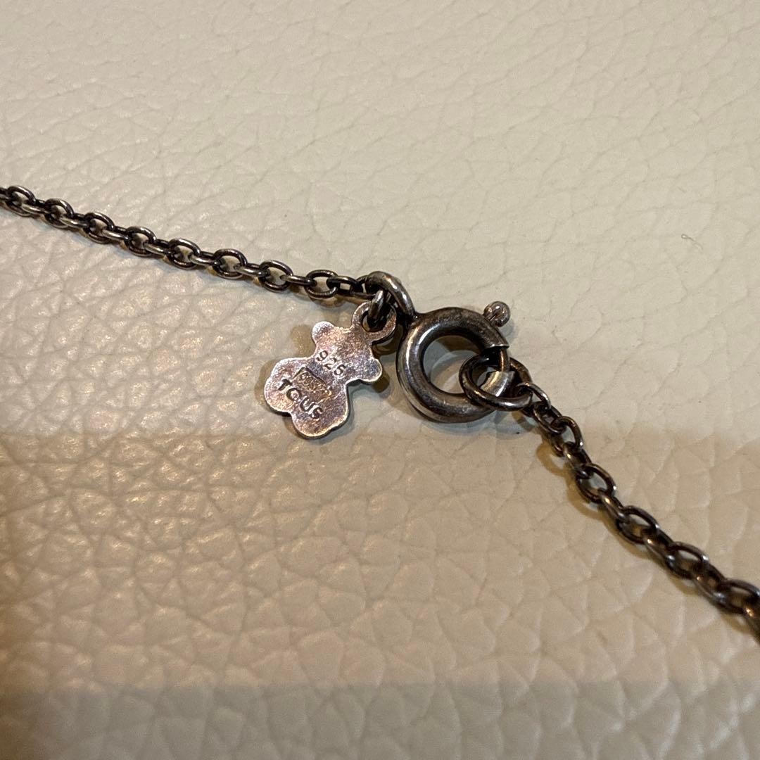 TOUS Teddy Bear Necklace Silver 925 Pendant Charm Fashion Accessories G173