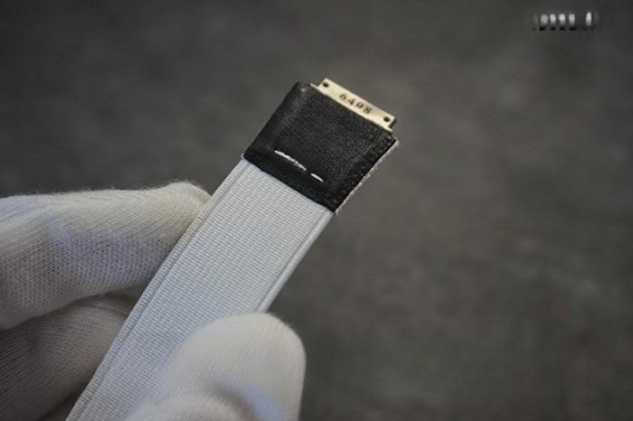 Replacement Light Gray Elastic Strap Watch Band Fits Richard Mille RM010