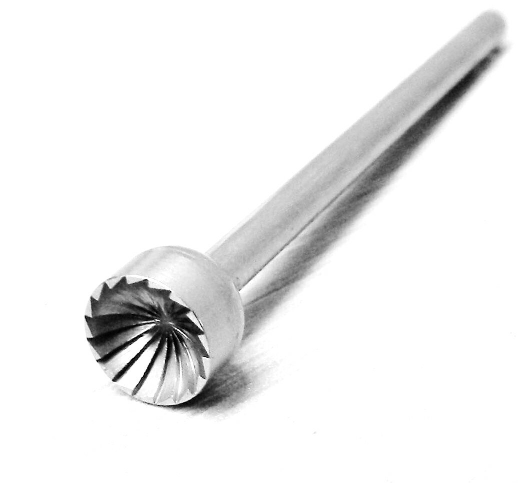 Large Cup Bur Set Fig 77b Concave Cutter Fraise 5Pc Assortment 6mm to 10mm Swiss
