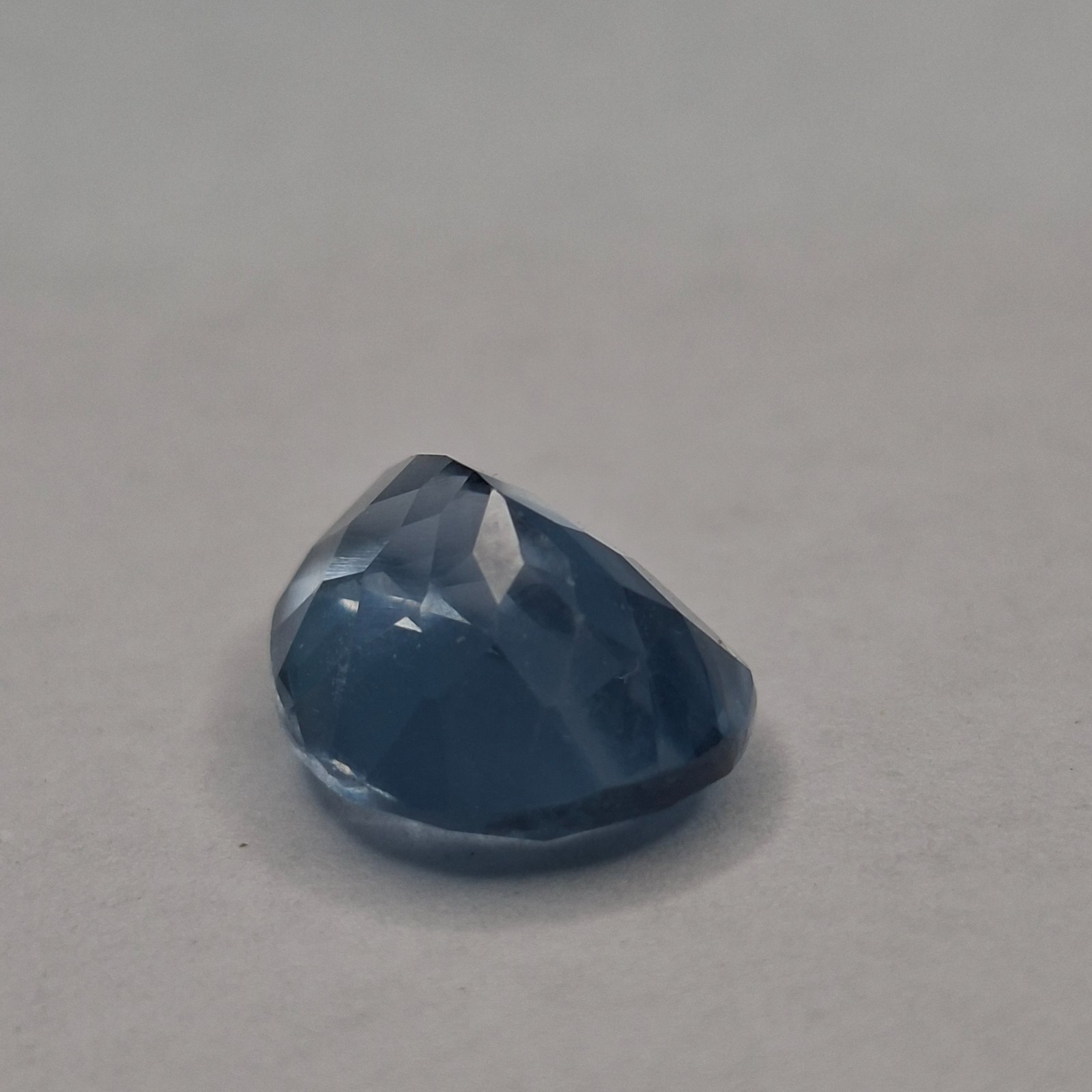 Aquamarine 10-12 Ct Certified Pear Shape Real Natural Blue Loose Gemstone GB086
