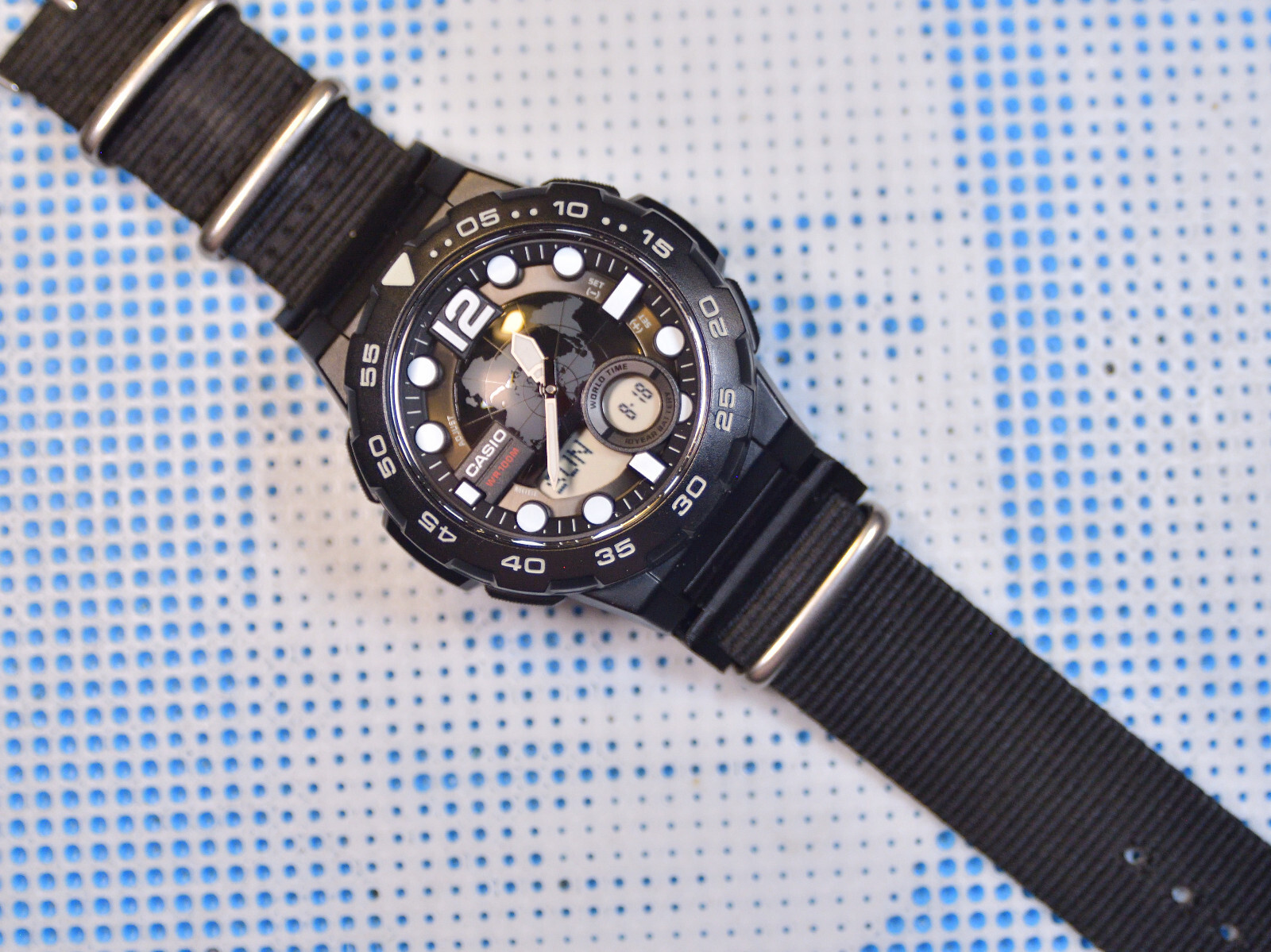 Watch Adapter for Watch Band or Strap Compartible with Casio AEQ-100W