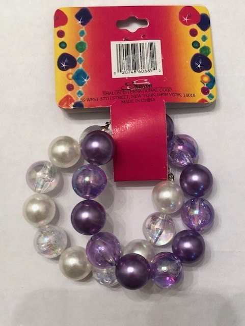 2 Be Jeweled branded beaded bracelets