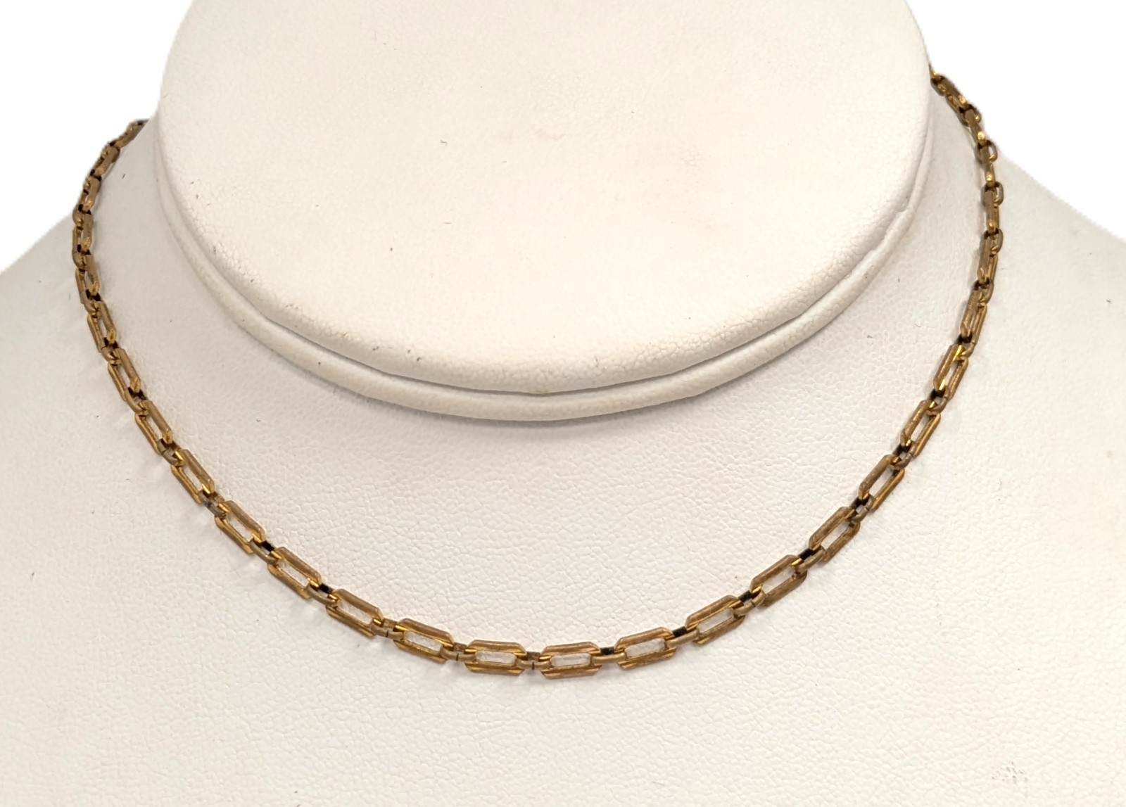 Gold-Filled Pocket Watch Chain, 12-3/4” Long x 1/8” Wide