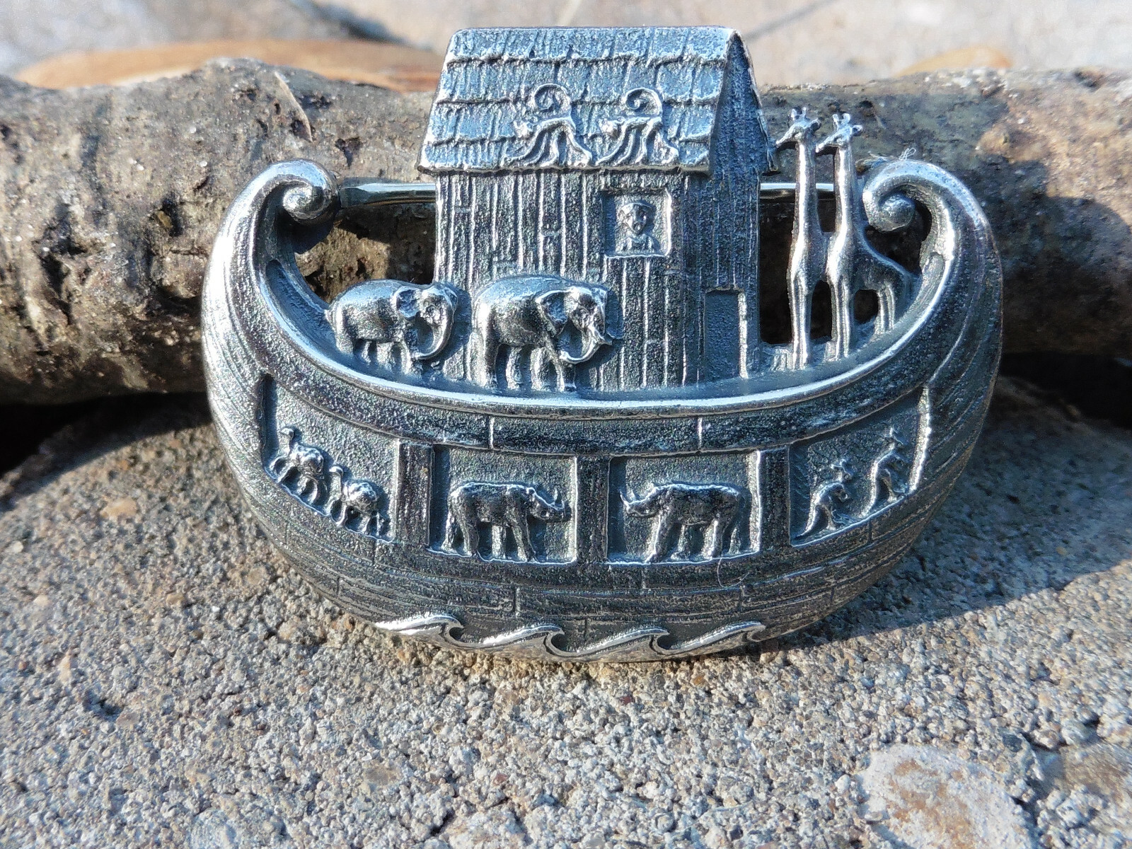 James Avery Sterling Noahs Ark Brooch/Pin