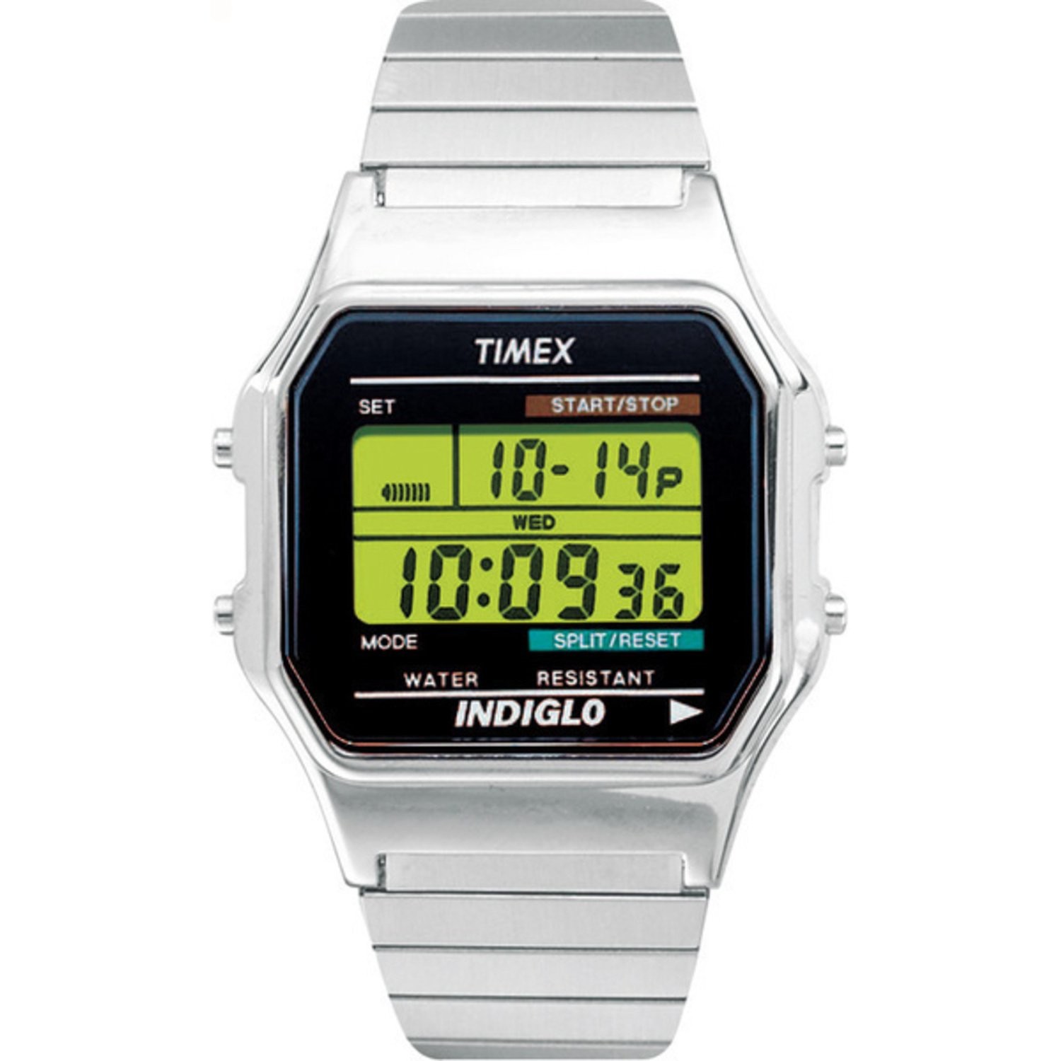 Timex Men’s Classic Digital Dress Chronograph Quartz Watch T78582 – NEW