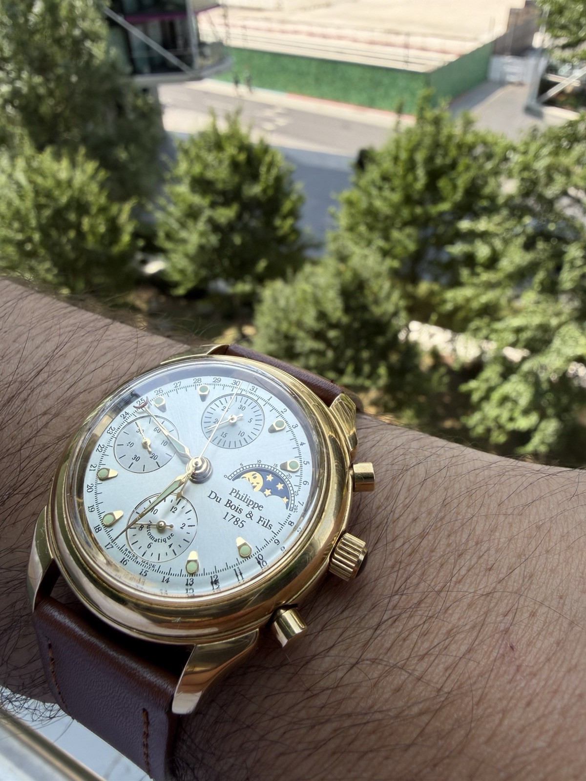 Philippe Du Bois & Fils 1785 Automatic Chronograph Moon Phase 39mm