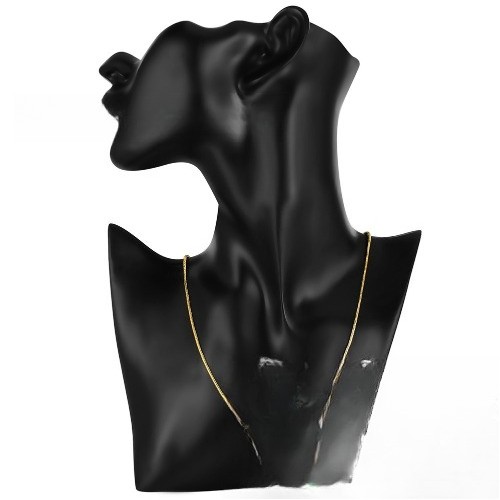 16-30 inch 2MM snake bone copper plated yellow gold necklace women and men