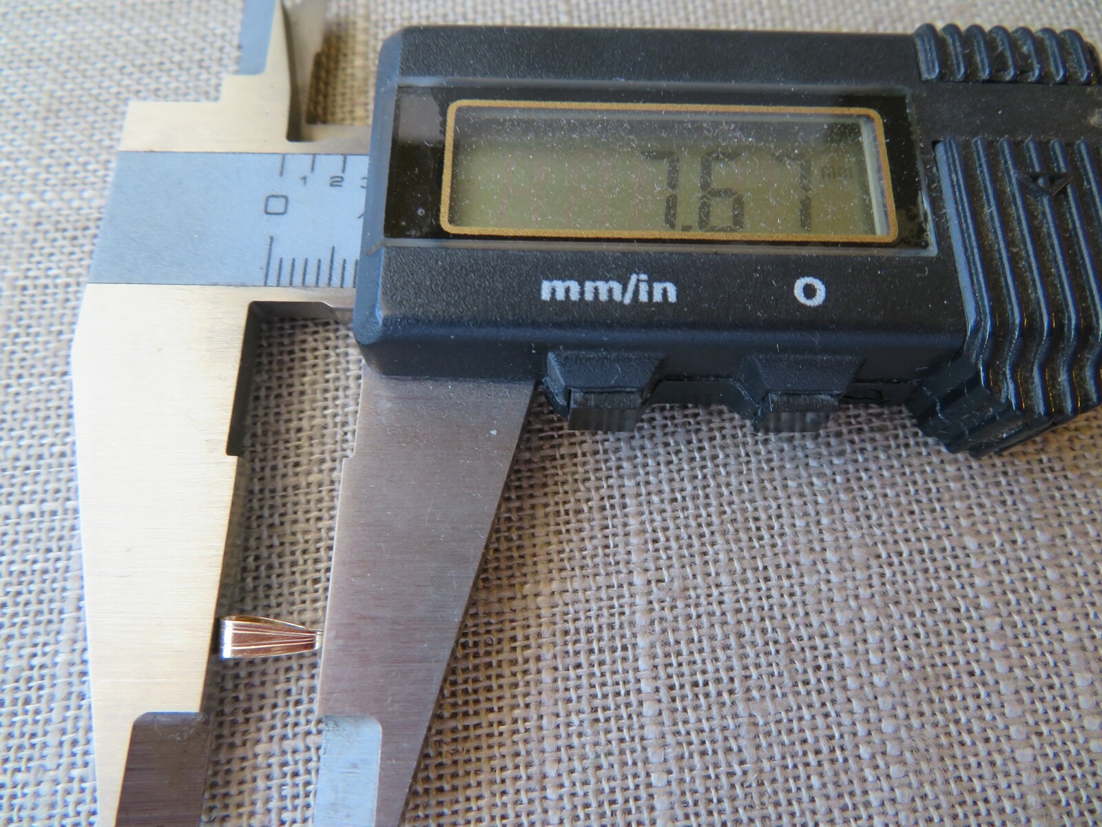 Medium 14k Solid Y. Gold Locket-Bail Clasp Bail Connector Snap-on Bail 7.7×2.5mm