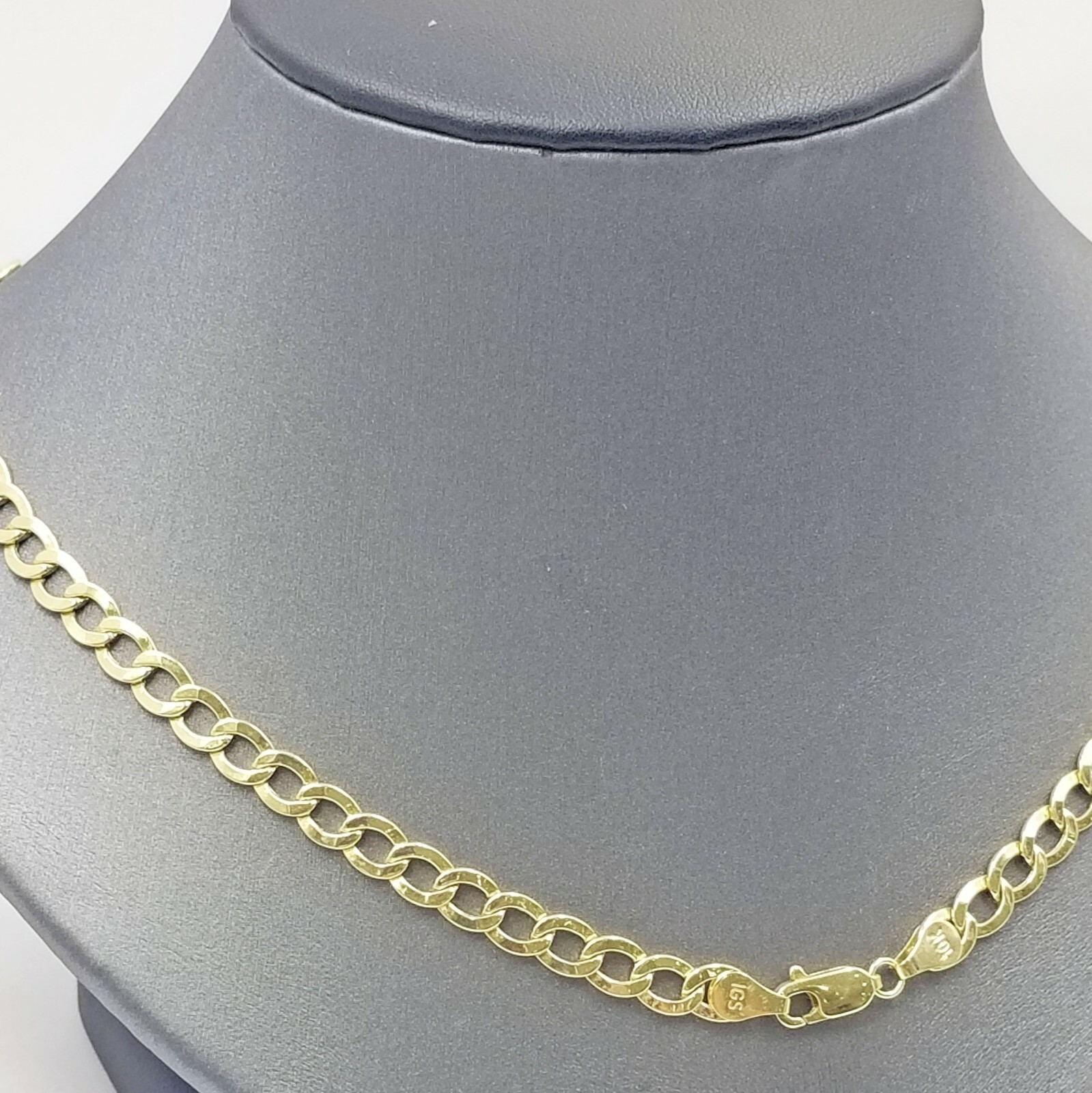 10K Yellow Gold Miami Cuban Curb Link chain 6mm Necklace 18-26 Inch Real Gold