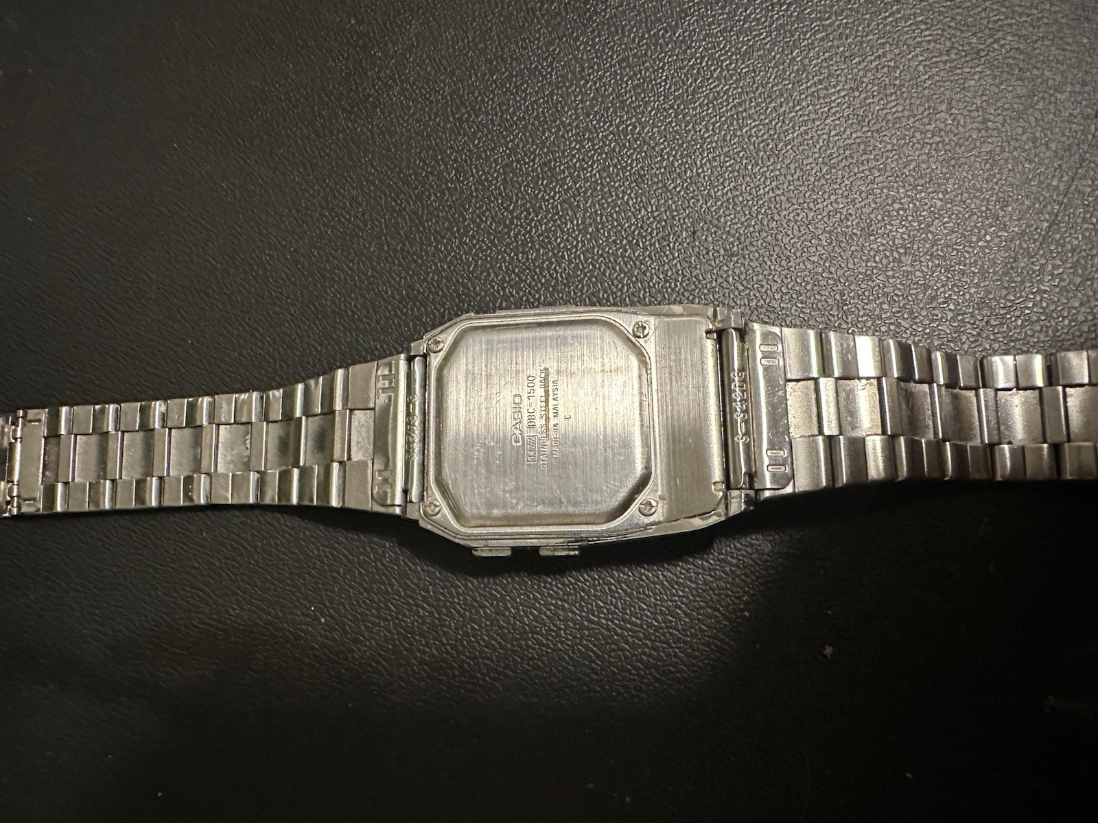 Vintage CASIO Calculator Data Bank 150 DBC-1500 LCD Digital Watch