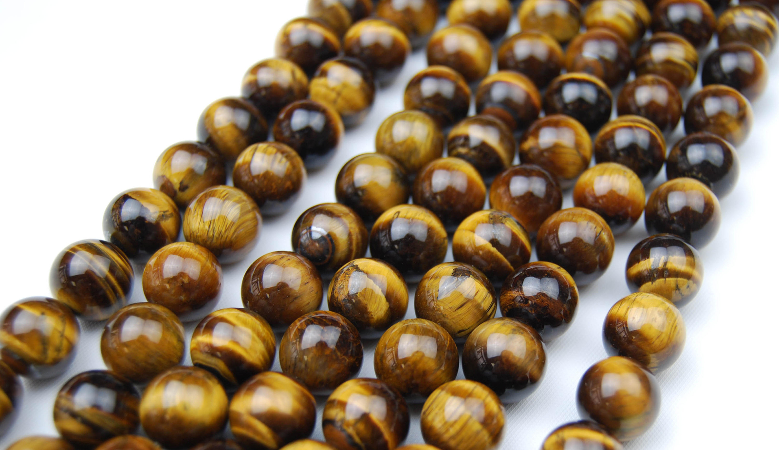Yellow Tiger Eye Smooth Round Beads 4mm 6mm 8mm 10mm 12mm 14mm – 20mm 15.5″ Strd