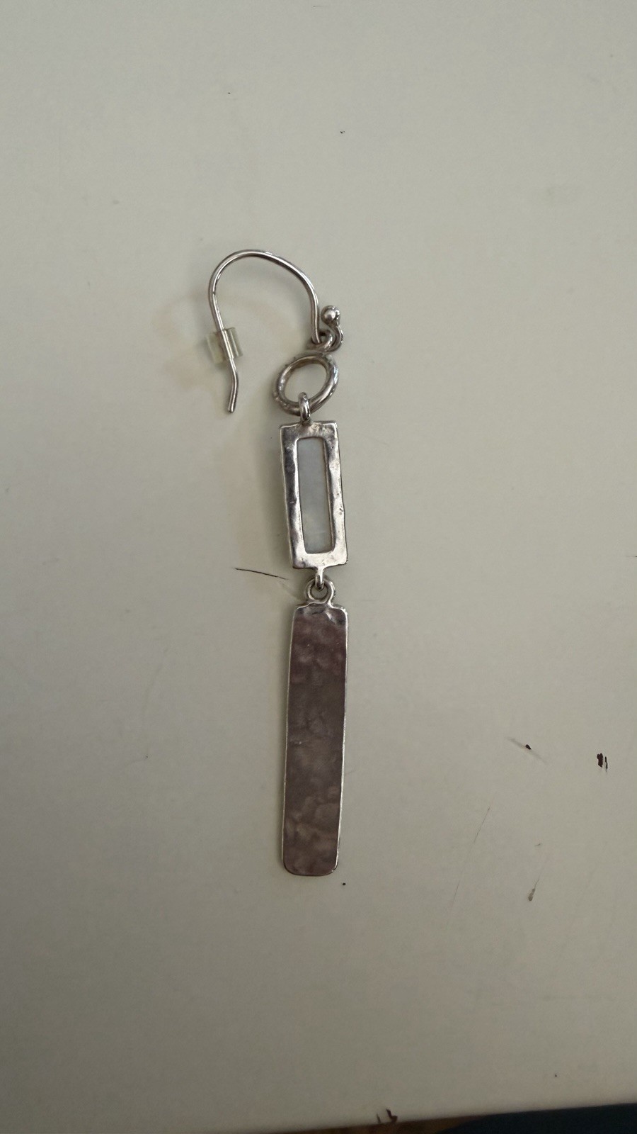 Silpada Rectangle Silver Drop