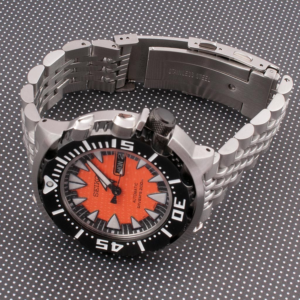 Tool Less Quick Adjust Bracelet Watch Buckle Clasp Deployant Deployment Diver