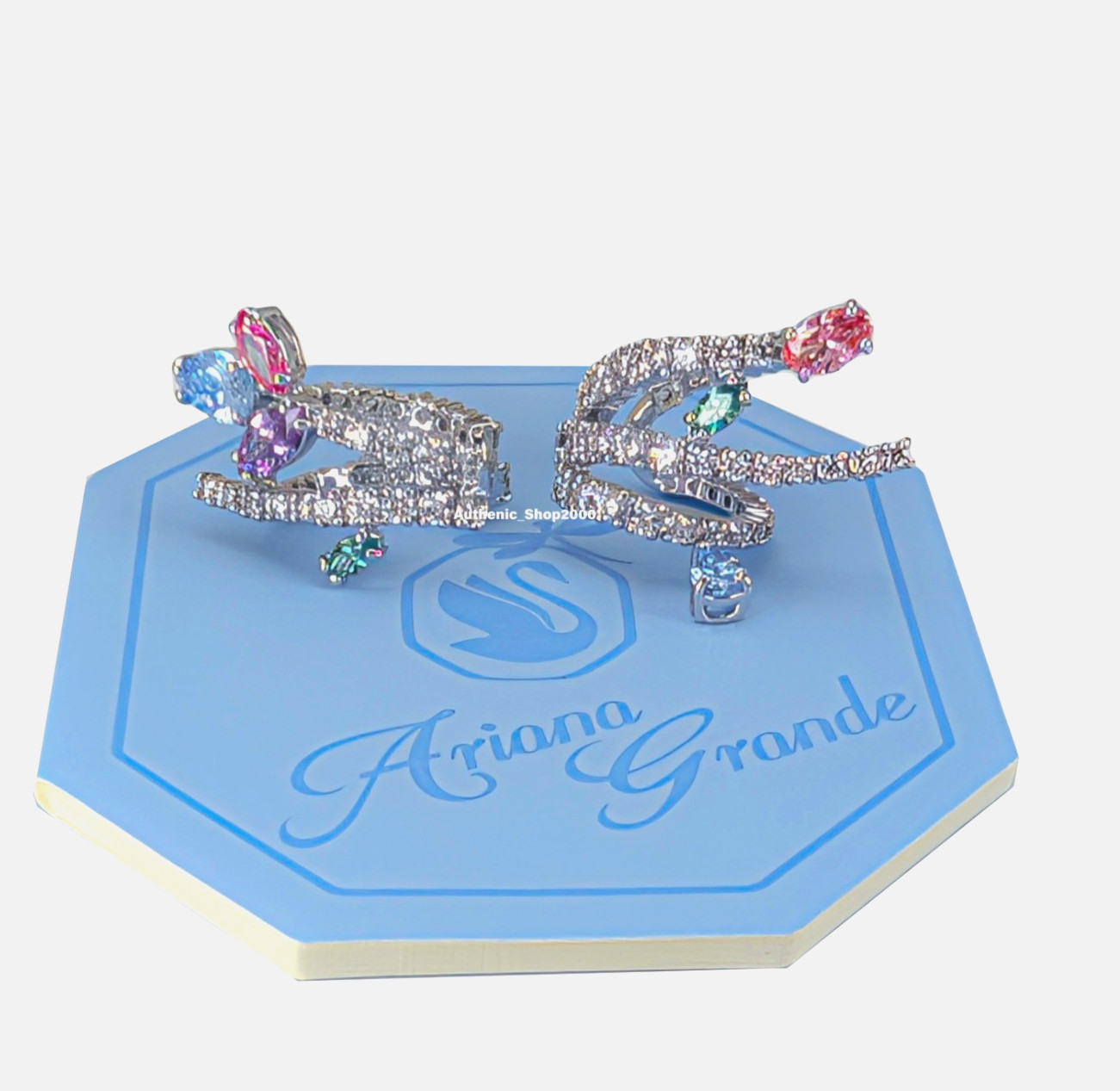 New 100% Authentic Ariana Grande x Swarovski Sparkle Ear Cuffs Earrings 5749184