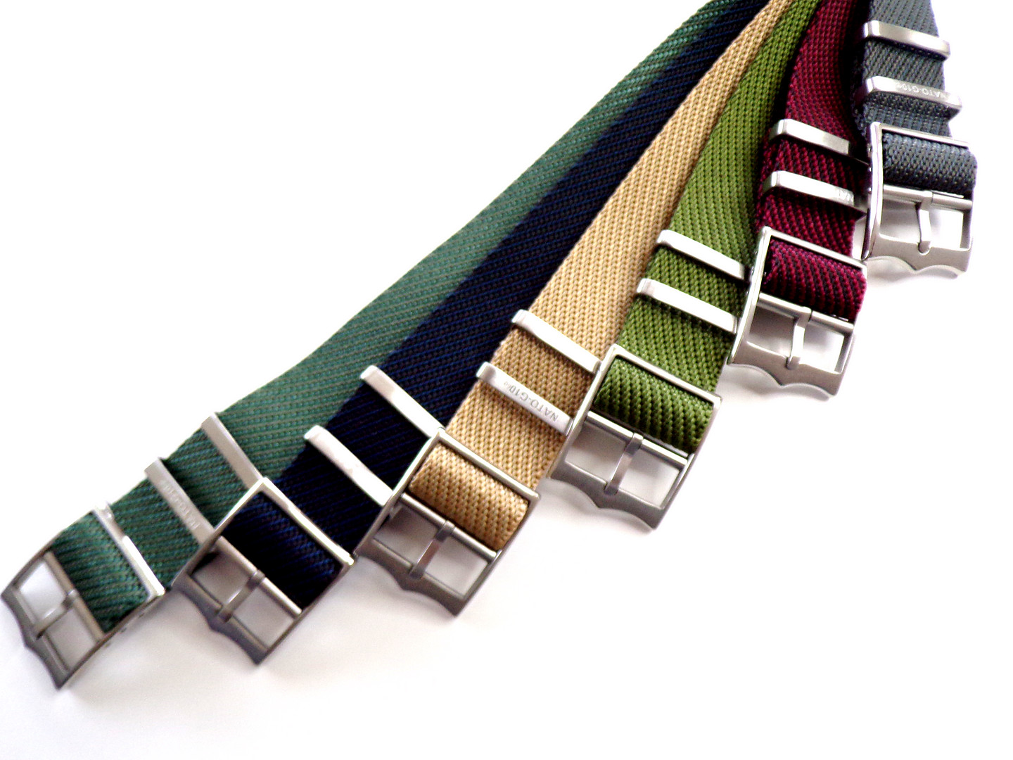 NATO ® 1pc Single Pass Twill Slant nylon RAF watch band Military strap IW SUISSE