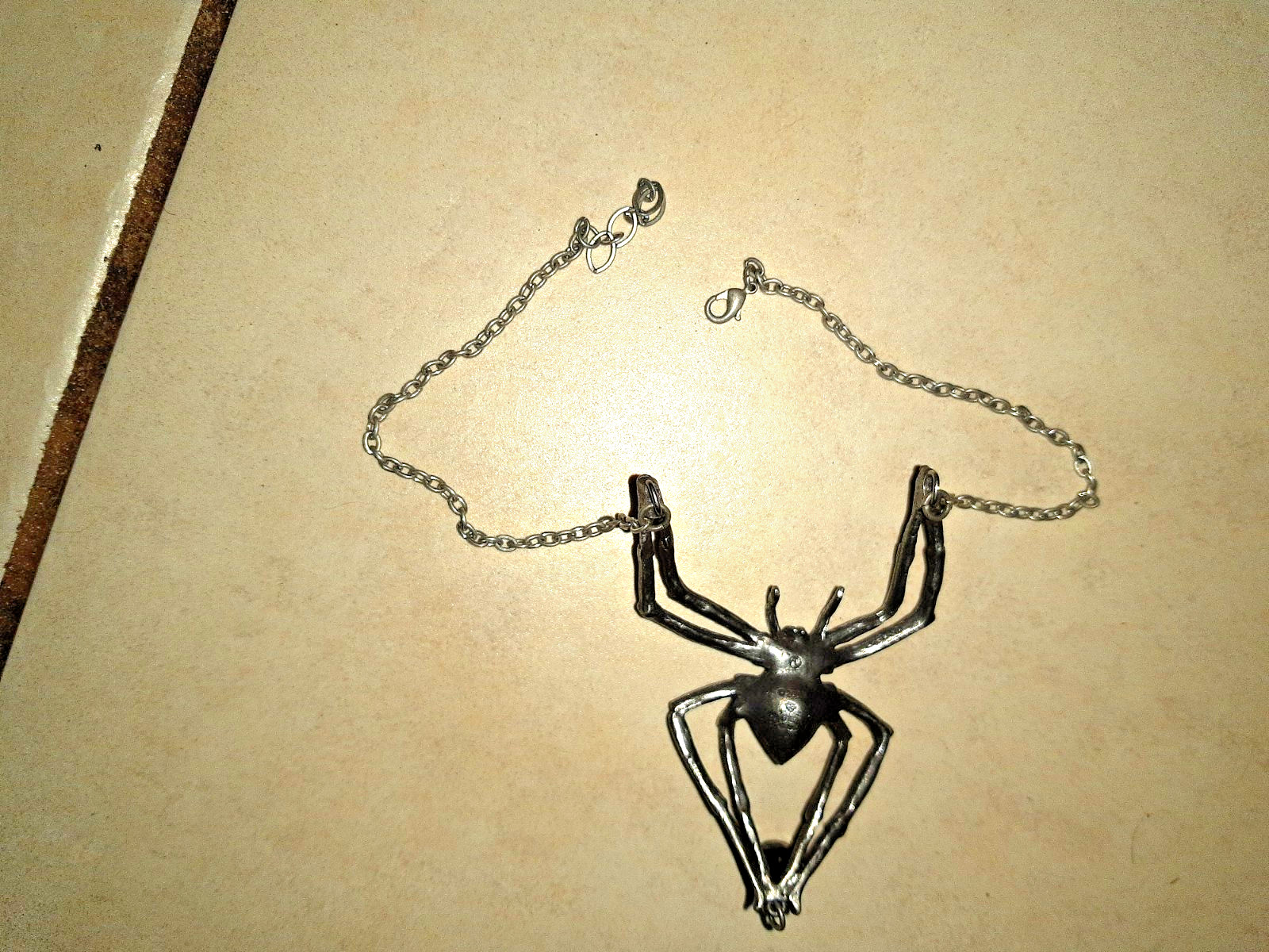Vintage Alchemy Venom Spider Necklace
