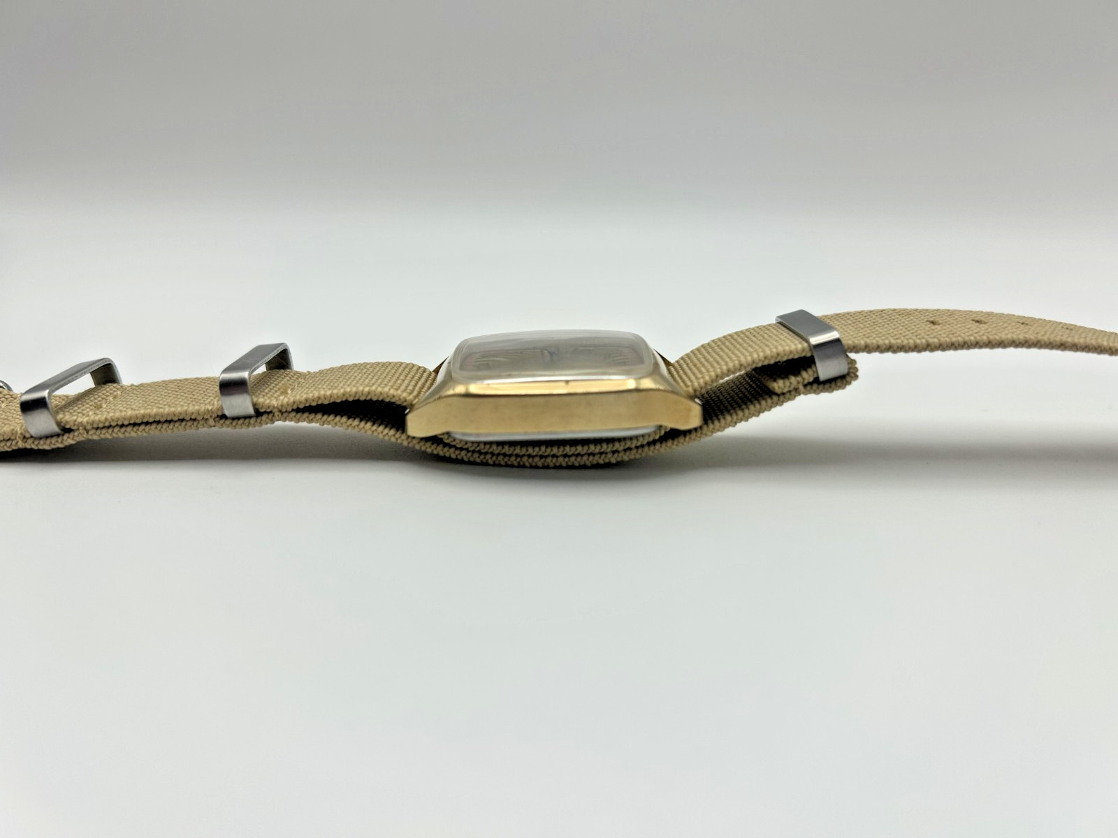 Vintage Raketa (Ракета) Square “TV” Mechanical Date Watch | Cal. 2614.H | USSR