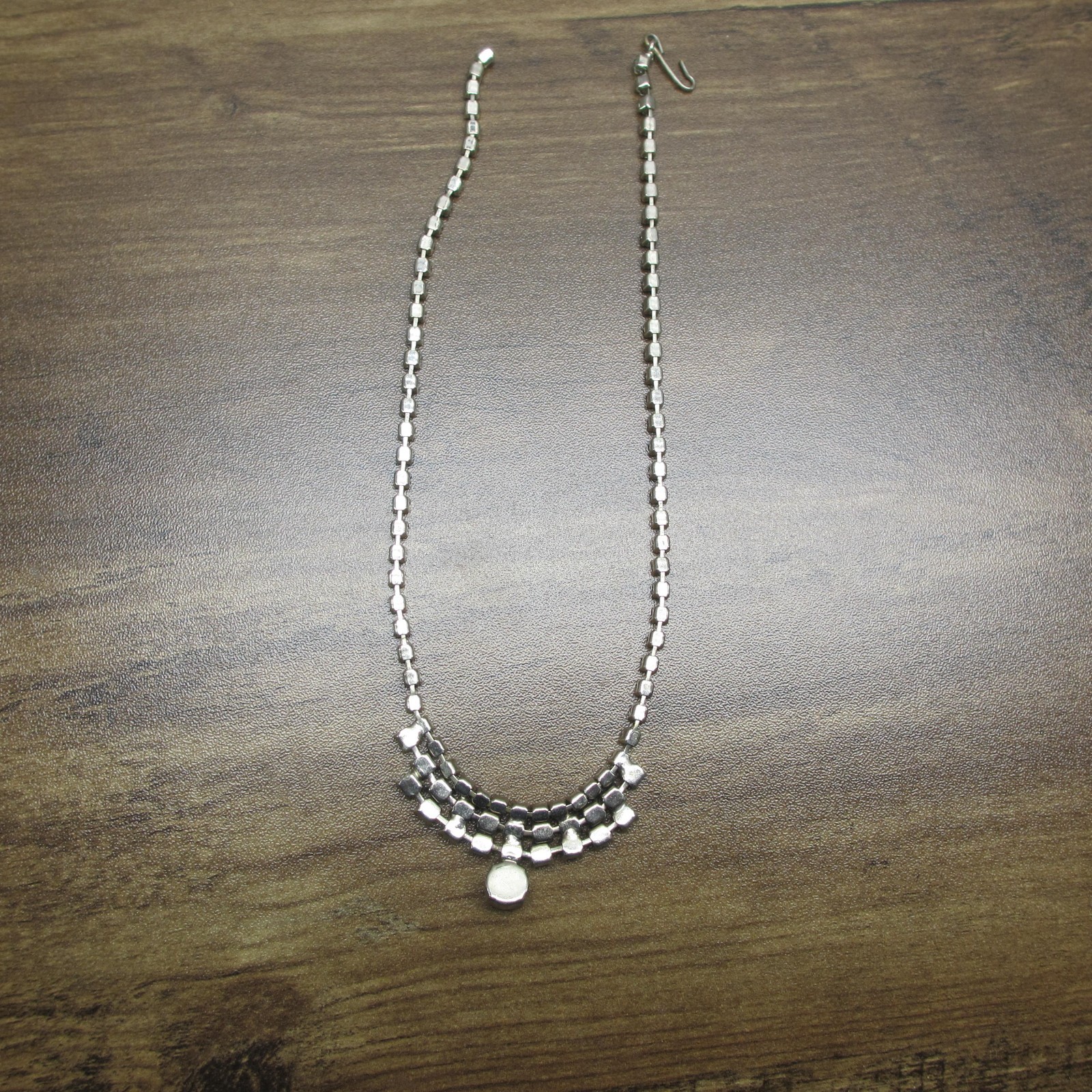 Vintage Rhinestone Necklace Wedding Special Occasion Choker 24 Inch