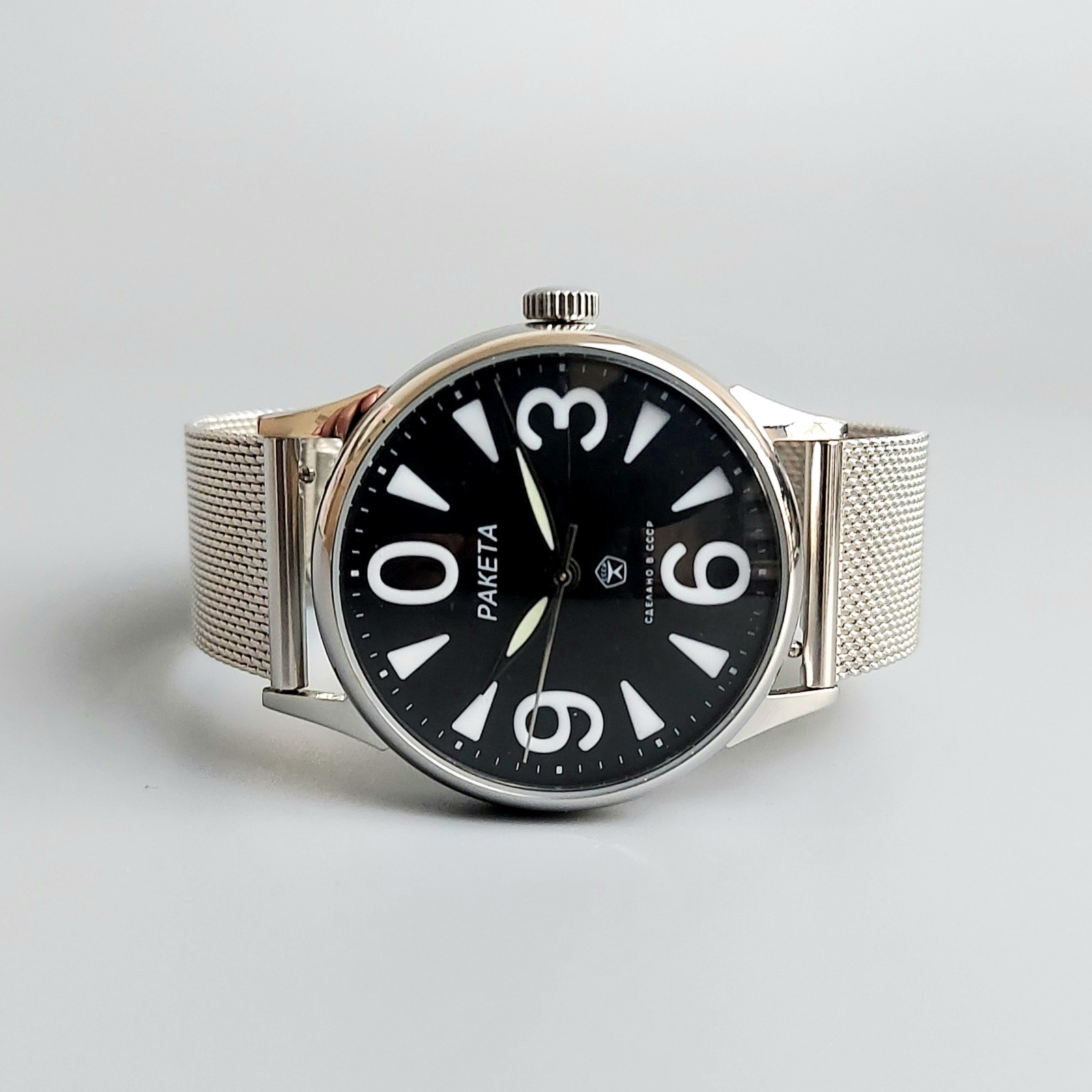 Raketa Vintage Wristwatch BIG ZERO Soviet Mechanical Men’s Wrist Watch