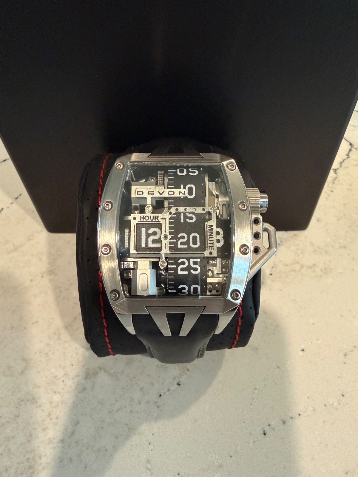 Devon Tread 2 VERY RARE “SHINING” Chronograph Complete Set with Box & MORE!