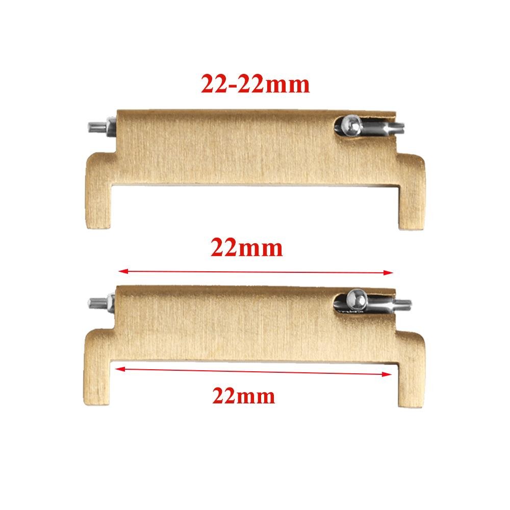 Watch Strap Adapter Pair Quick Release Connectors 18mm to 20mm 22mm 20mm to 22mm