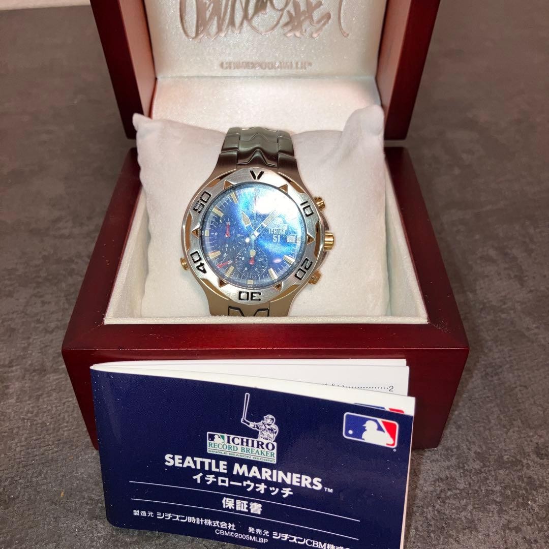 Citizen Ichiro Watch Seattle Mariners 51 Chronograph