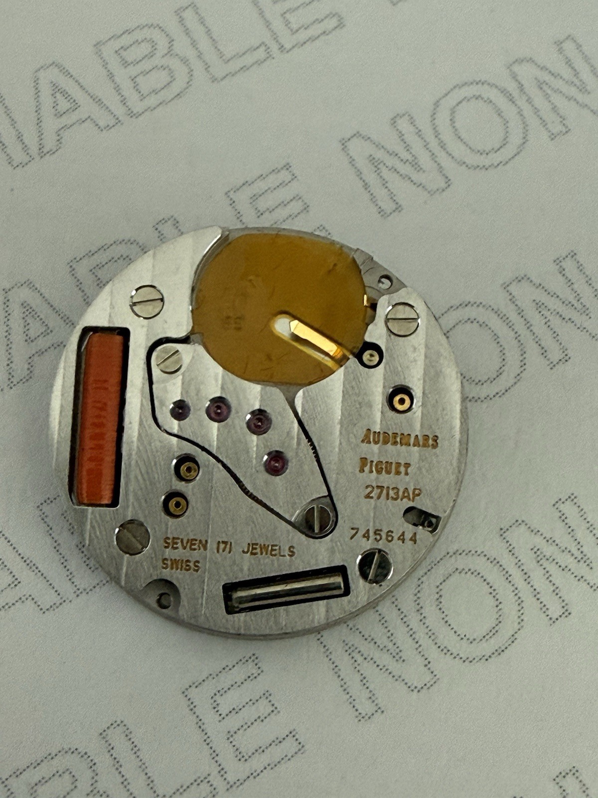 Audemars Piguet 2713AP Movement for Royal Oak 33mm Quartz model