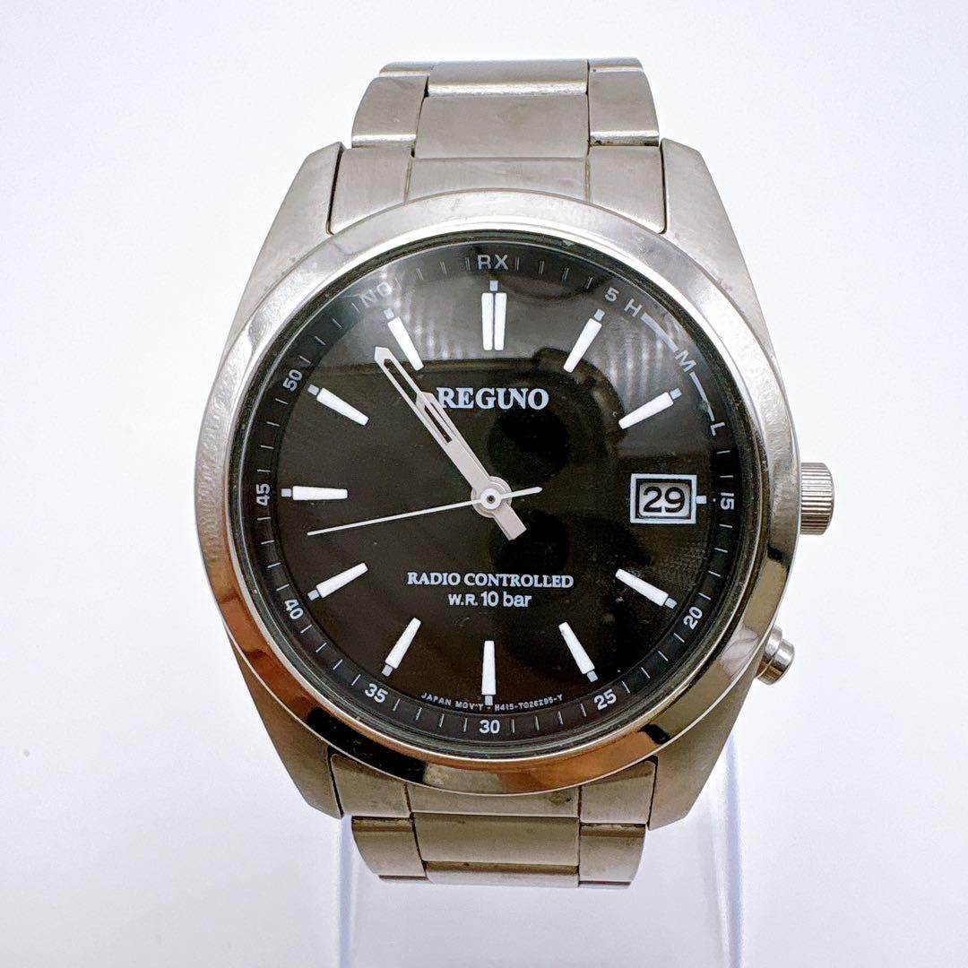 Working condition Citizen Reguno men’s solar-powered watch, black, H415, wat