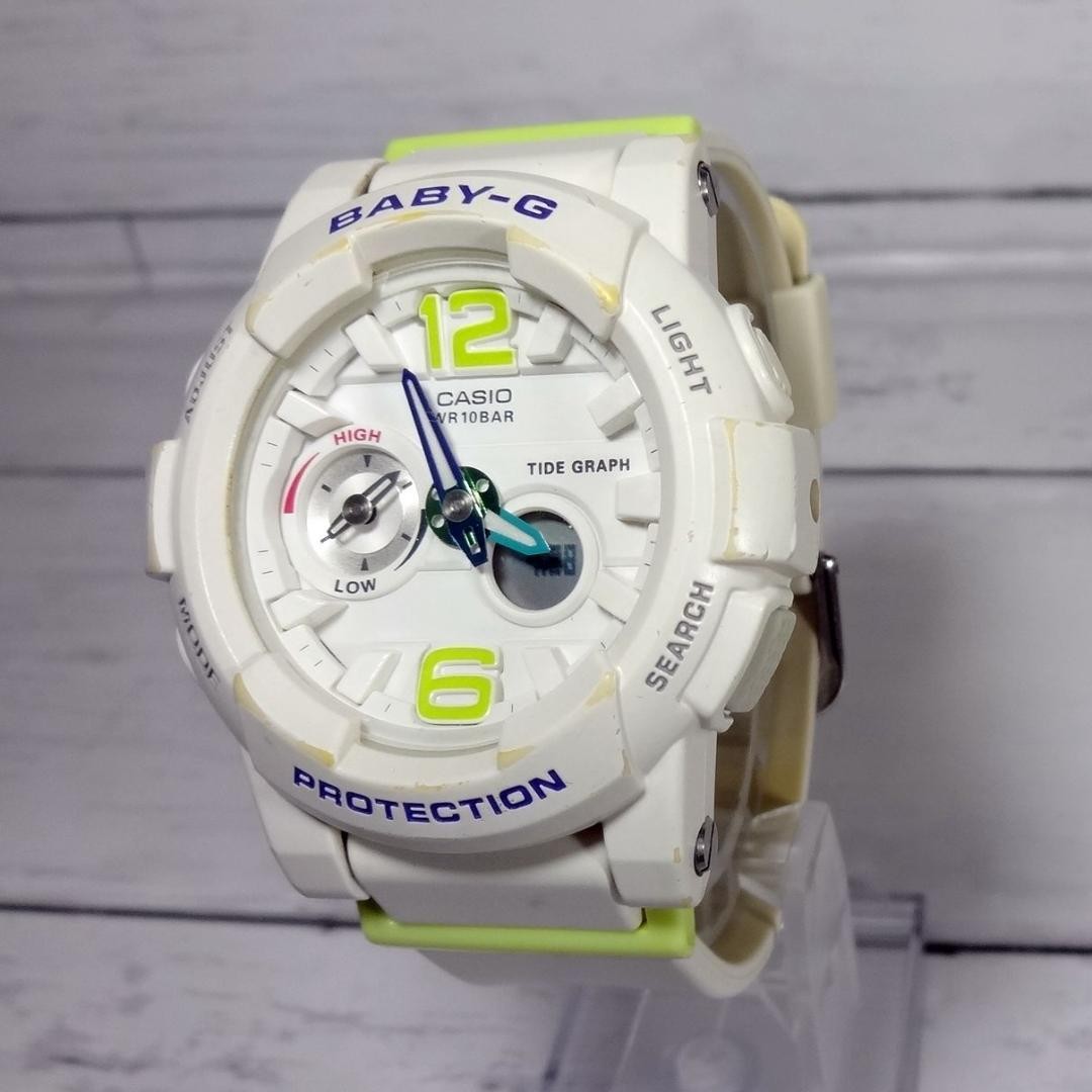 Marine sports with BABY G tide temperature gauge new battery working condition g