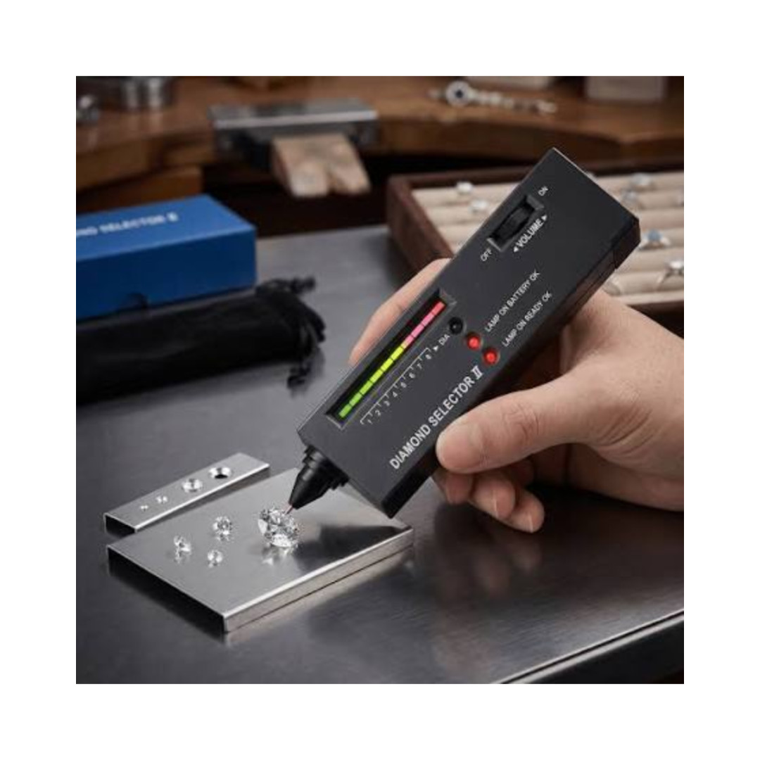 Gold Silver Diamond Tester Selector Gemstone Testing Kit Digital Electronic Tool